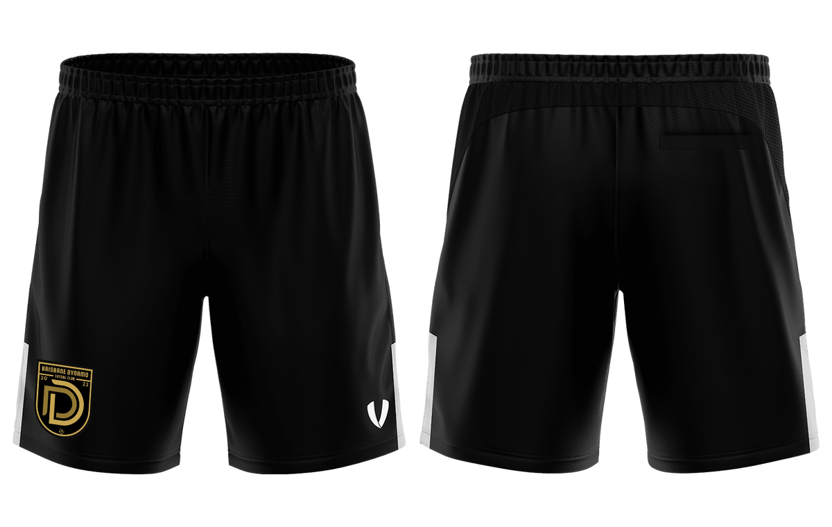 Brisbane Dynamo Futsal Club - Travel Shorts - Black