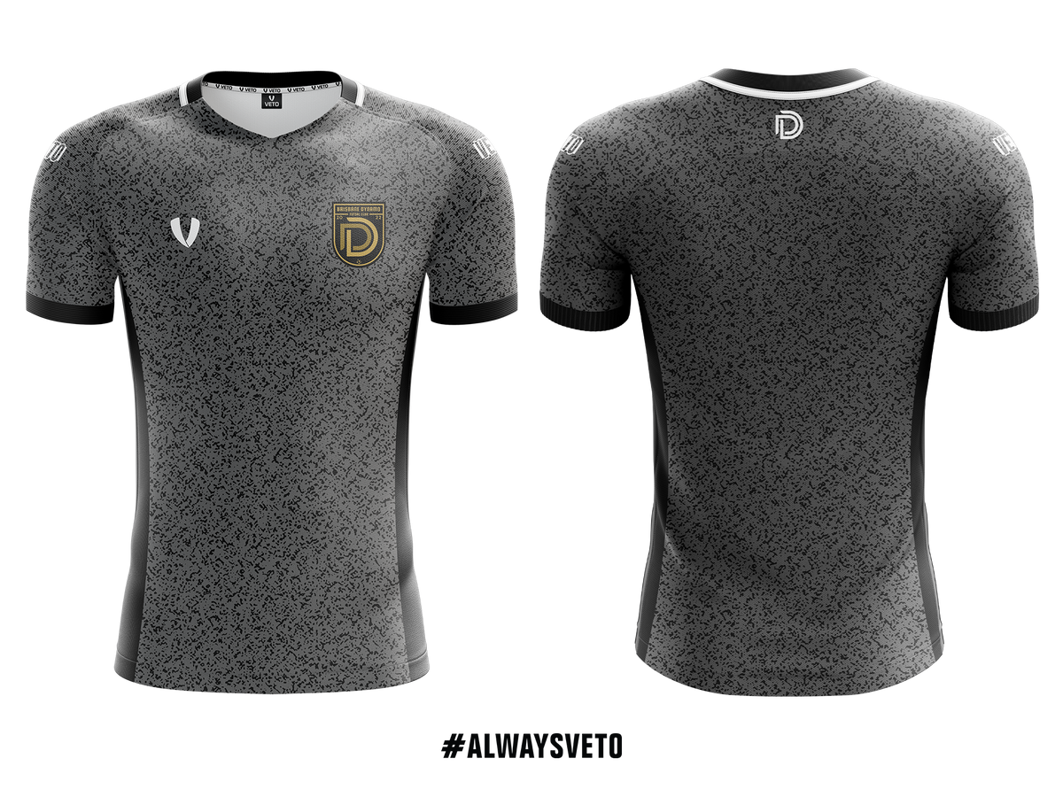 Brisbane Dynamo Futsal Club - Sublimated Training Jersey - Grey