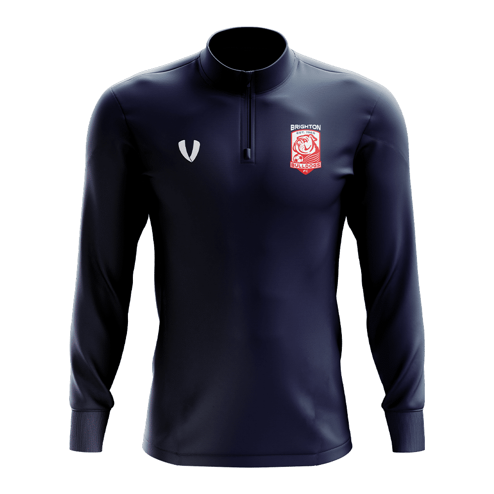 CLUB QTR ZIP - NAVY