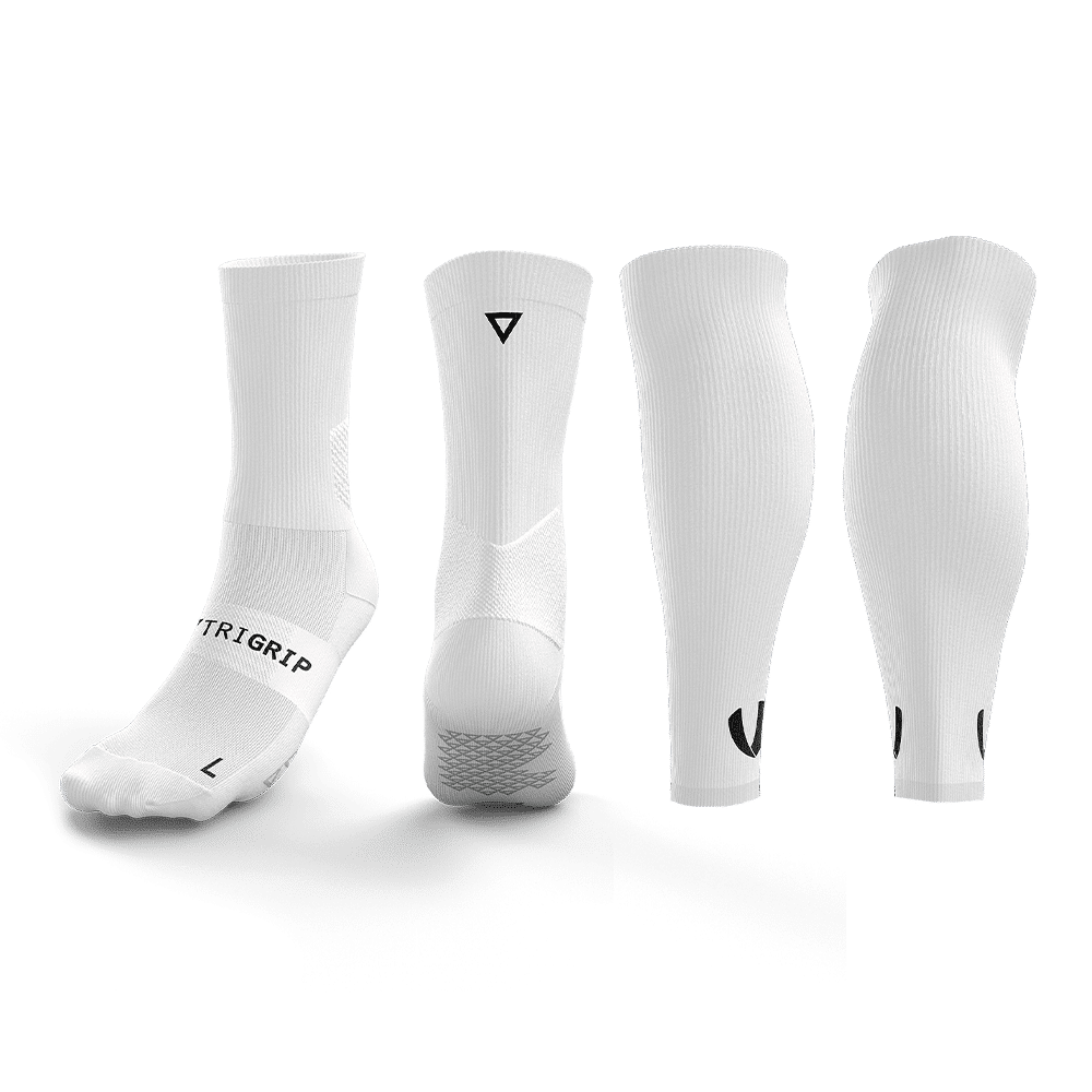 CLUB TRIGRIP & SLEEVE BUNDLE - WHITE