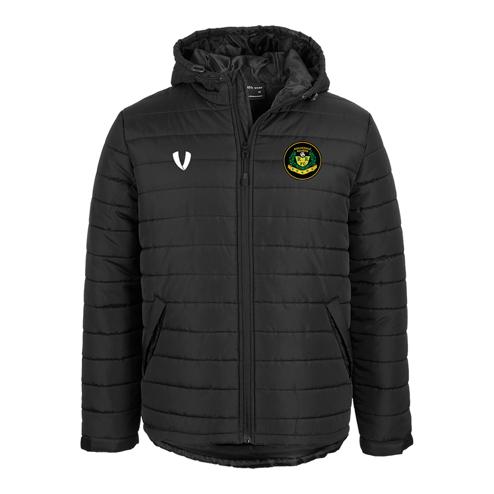 Rochedale Rovers - Puffer Jacket - Black