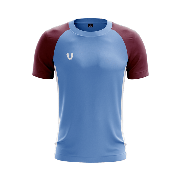 Sky/Maroon