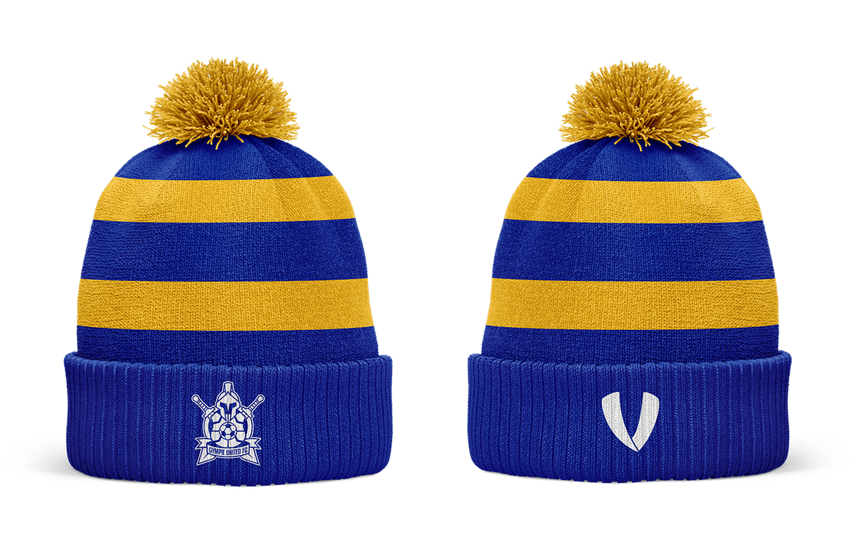 Gympie United FC - Beanie - Royal/Yellow