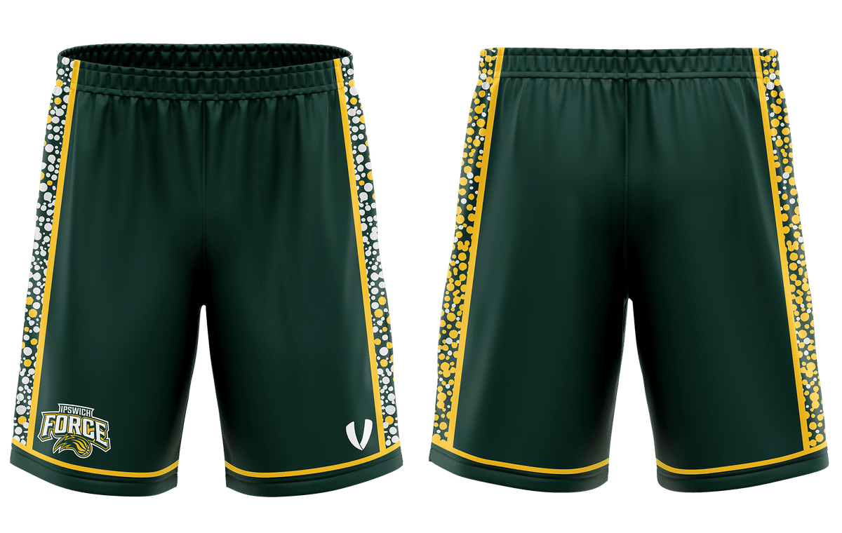 IPSWICH FORCE BASKETBALL - REP SHORTS