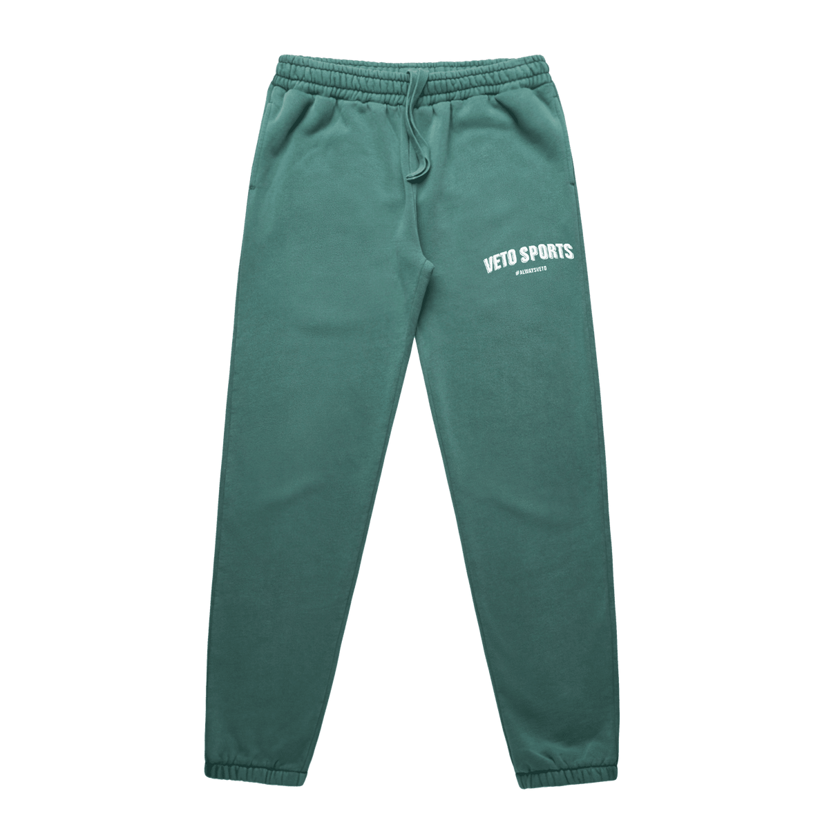 VOL 1. VARSITY SWEATPANTS - WASHED TEAL