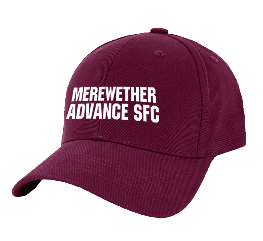 Merewether Advance FC - Cap (Text) - Maroon