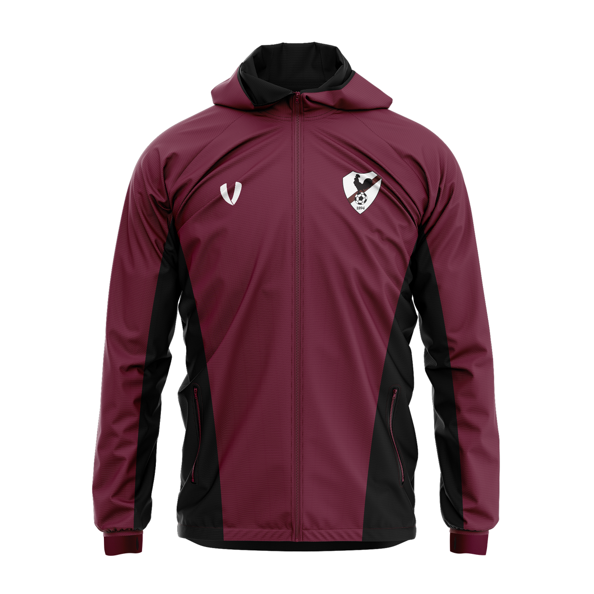 Merewether Advance FC - Tech Spray - Maroon/Black (BACK ORDER - ETA MID JULY)