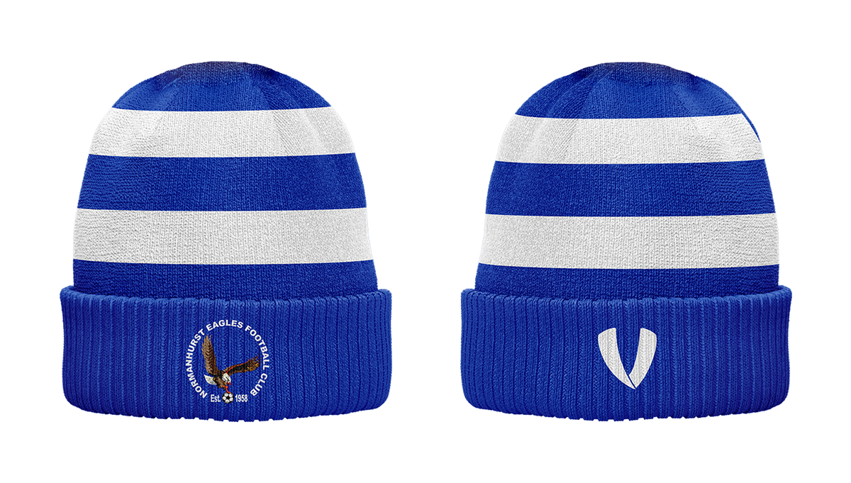 Normanhurst Eagles FC - Beanie - Royal/White (BACK ORDER - ETA LATE JUNE)