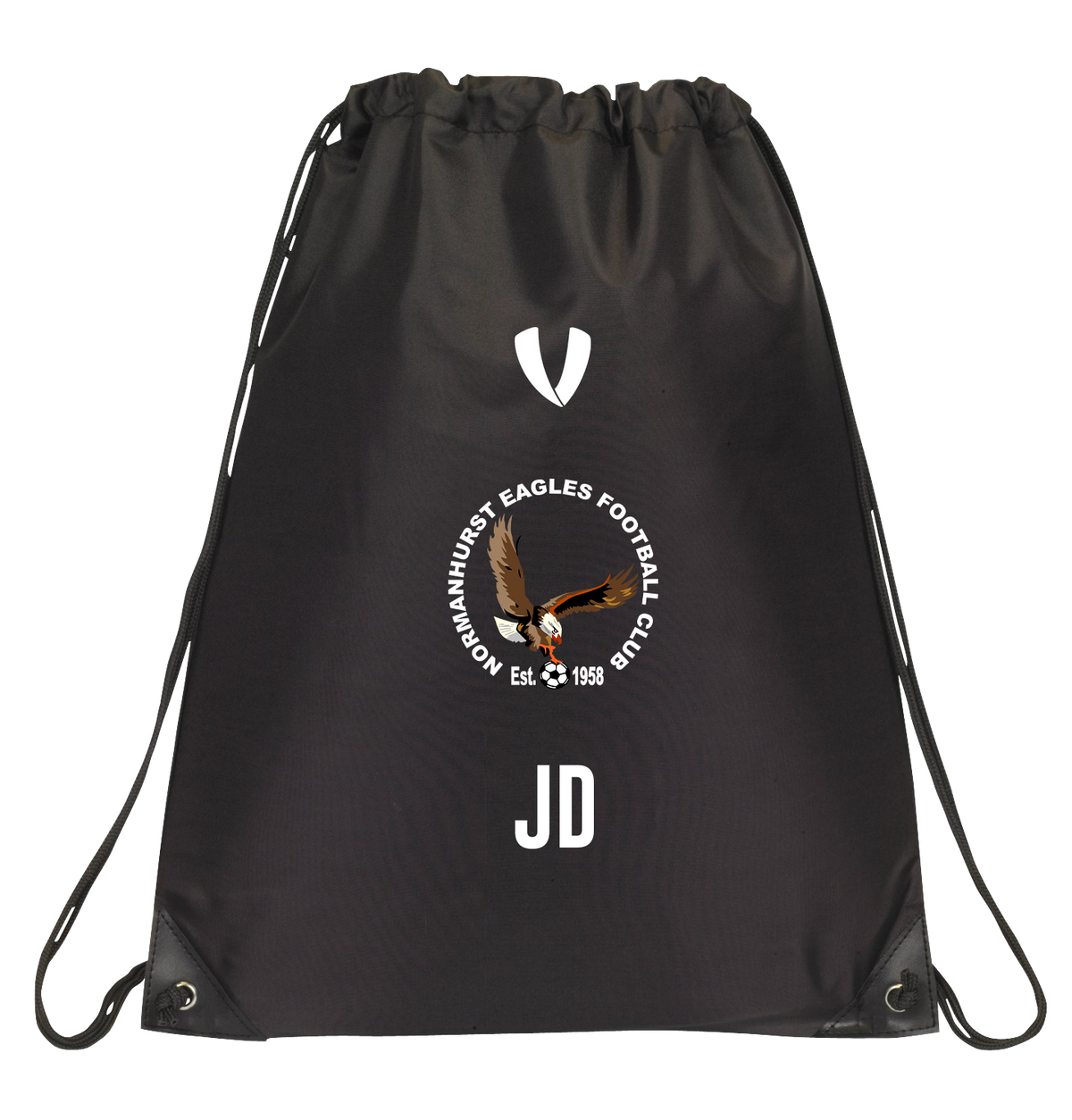 Normanhurst Eagles FC - Drawstring Bag - Black