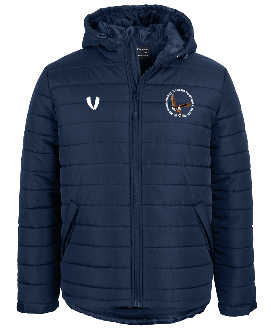 Normanhurst Eagles FC - Puffer Jacket - Navy