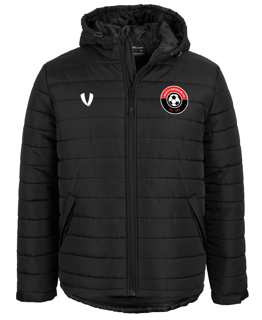 NORTH BRISBANE - PUFFER JACKET - BLACK