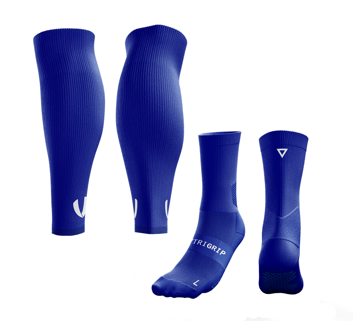 Chatswood Rangers FC - Sleeve & TriGrip Socks Combo - Royal / Royal