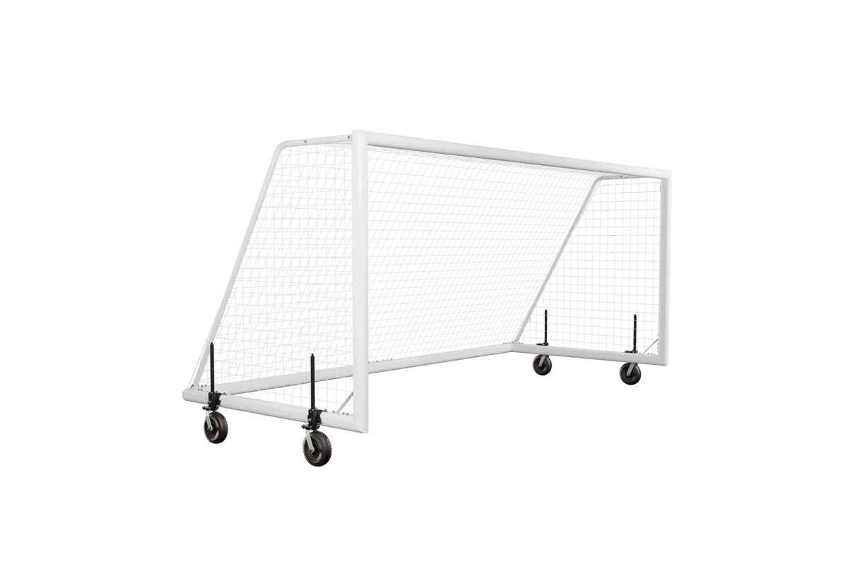 NEXTGEN Portable Aluminium U10 TO U13 Goal w/ 360 Wheels