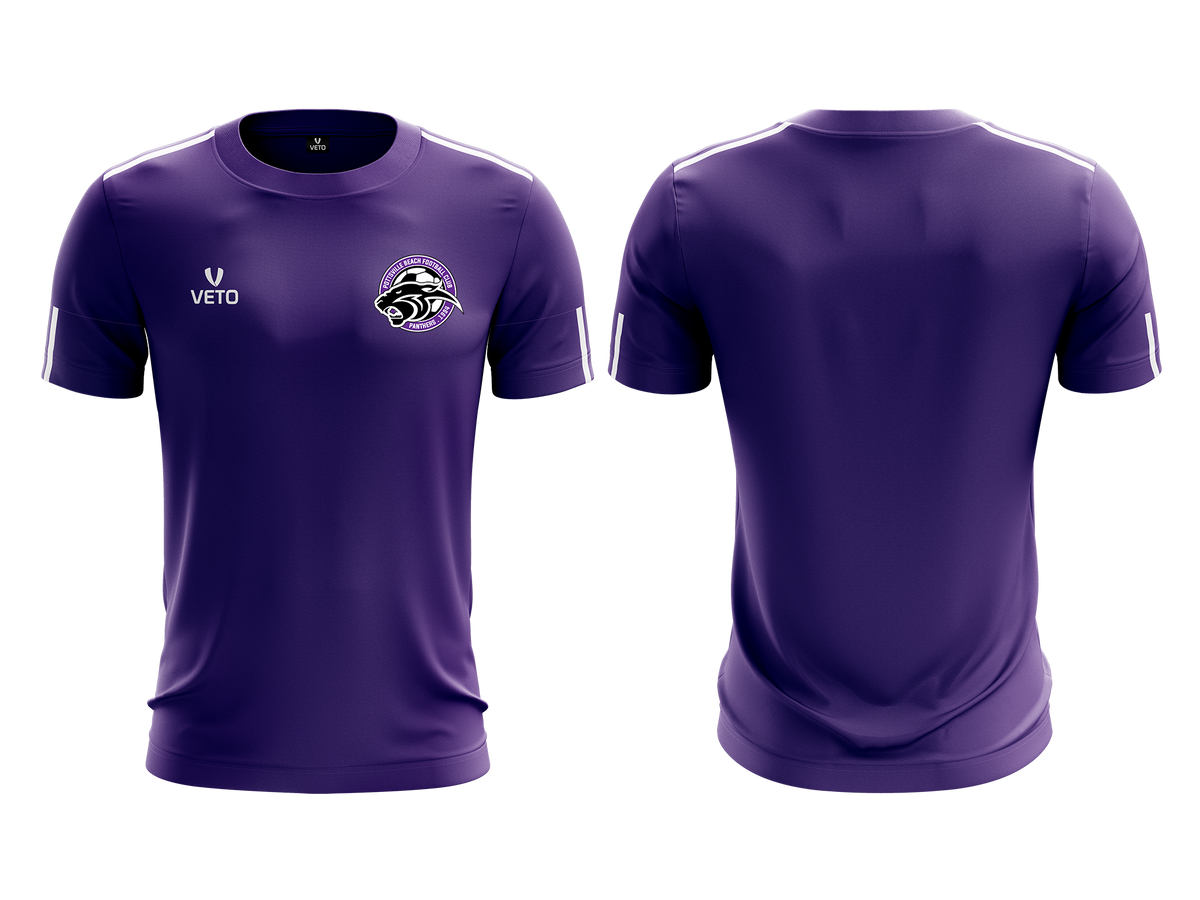 Pottsville Beach Panthers FC - Training Jersey - Purple/White