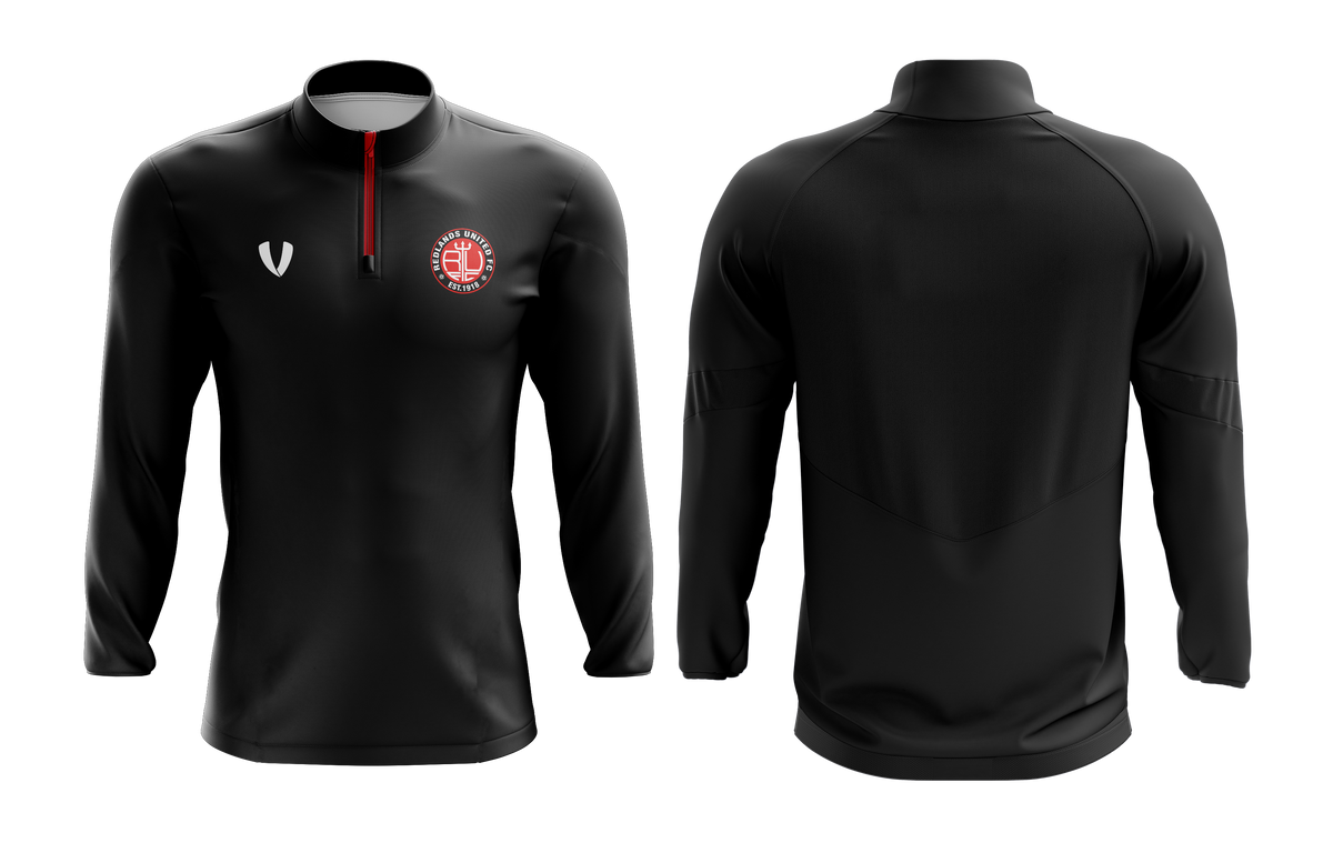 Redlands United - Midlayer - Black
