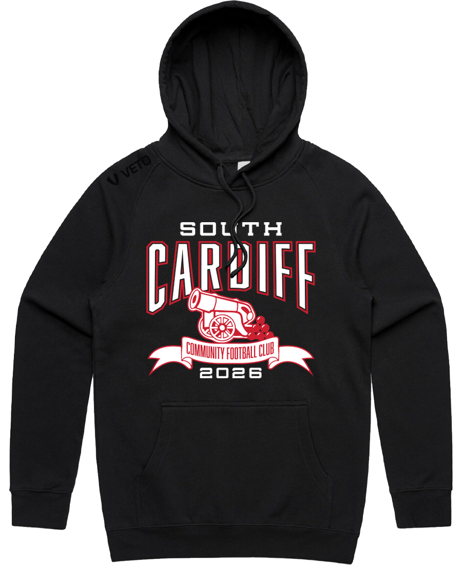 South Cardiff - Club Hoodie - Black