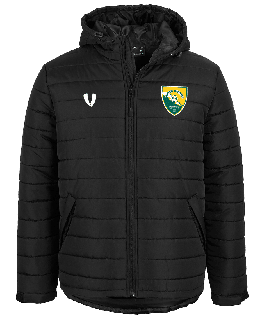 South United Lightning FC - Puffer Jacket - Black