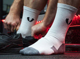 LUX-FIT Socks - White / Grey