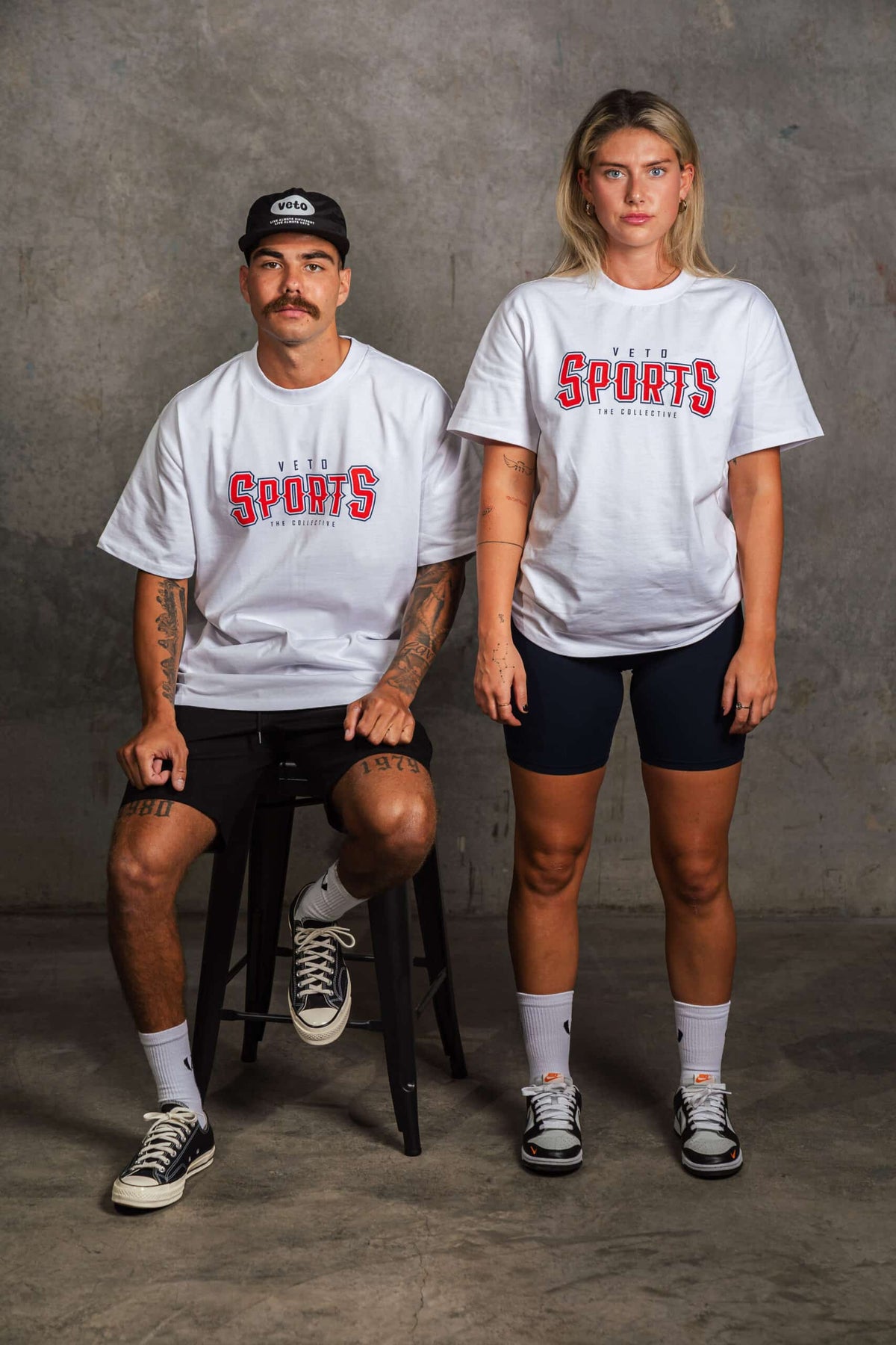 BALL PARK TEE - WHITE