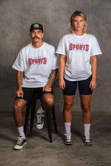 BALL PARK TEE - WHITE