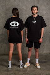 ALWAYS DIFFERENT TEE - BLACK
