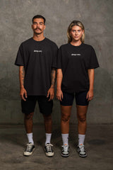 ALWAYS VETO SIGNATURE TEE - FADED BLACK