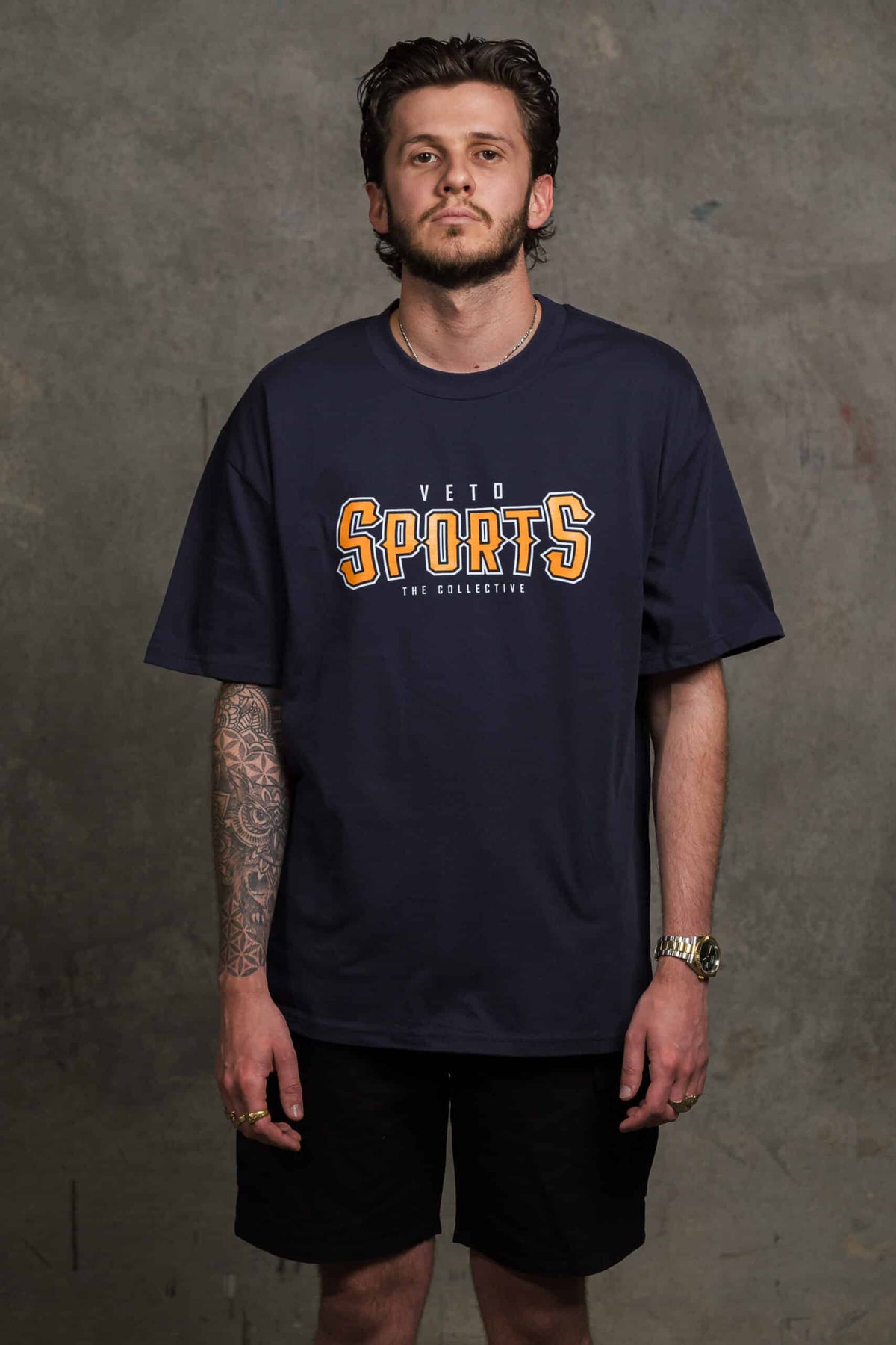 BALL PARK TEE - MIDNIGHT NAVY