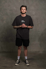 VETO SPORTS SIGNATURE TEE - FADED BLACK