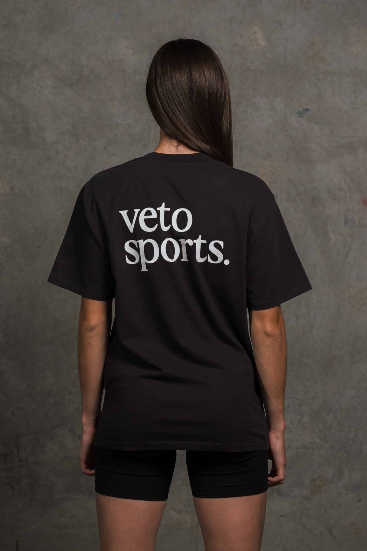 VETO SPORTS SIGNATURE TEE - FADED BLACK