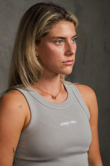 ALWAYS VETO SIGNATURE CROP - STORM GREY