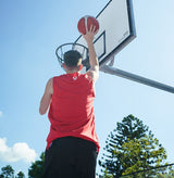 Vault Reversible Basketball Singlet - RED/WHITE