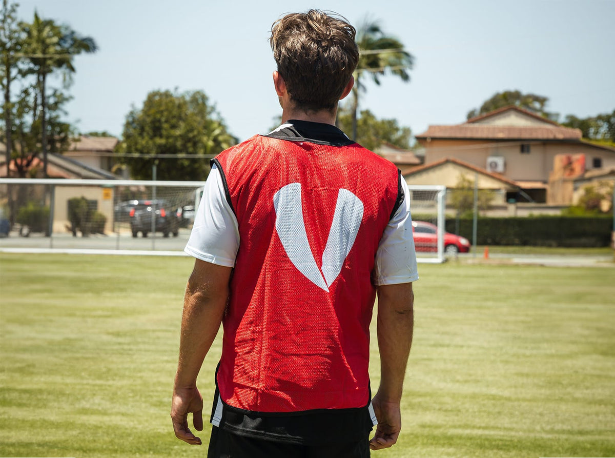 Training Bibs 10pk - Red