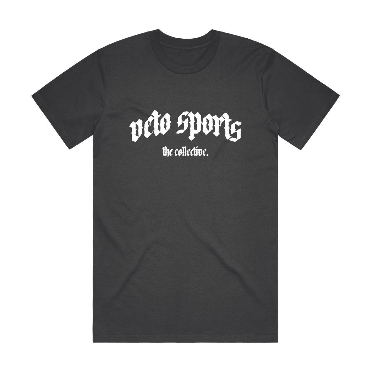 THRASHER TEE - THE COLLECTIVE - COAL