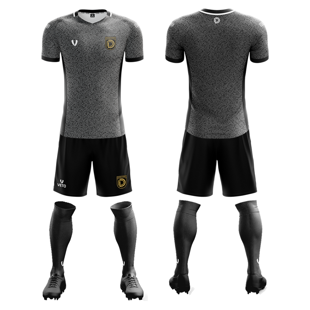Brisbane Dynamo Futsal Club - Training Kit - Black / Grey