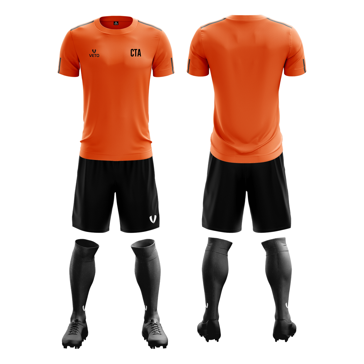 Camden Tigers Academy Training Kit - Orange / Black