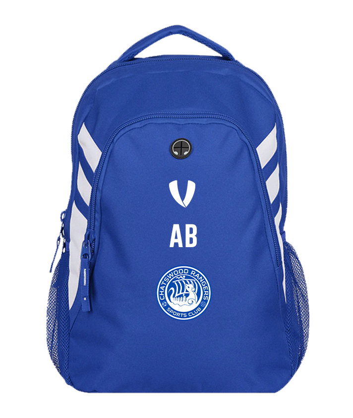 Chatswood Rangers FC - Backpack - Royal/White