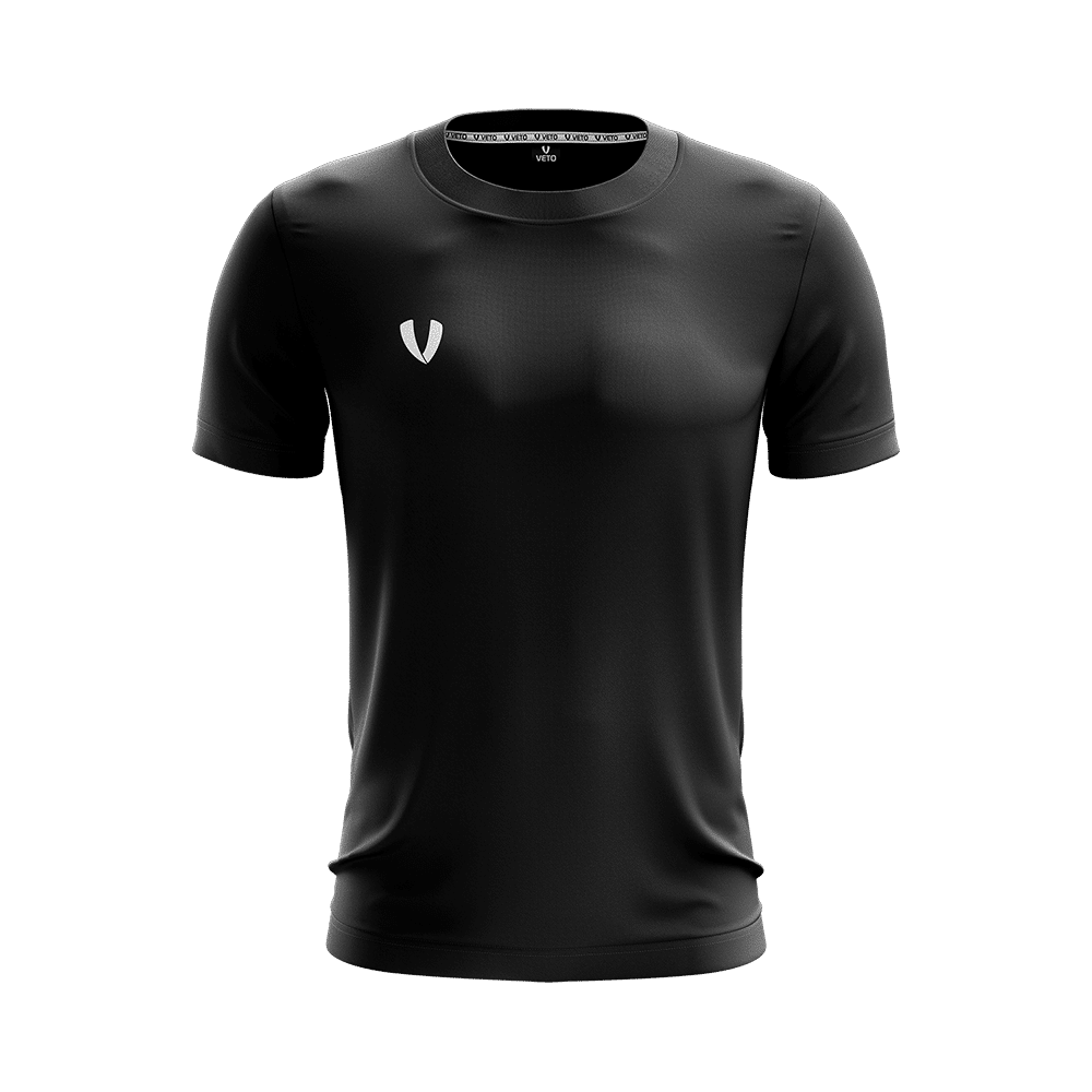Delta Jersey - Black [Female Cut]