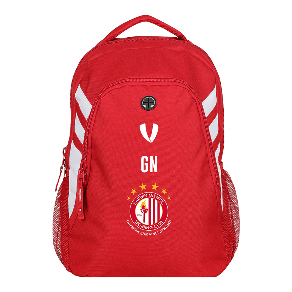 Darwin Olympic SC - Backpack - Red/White