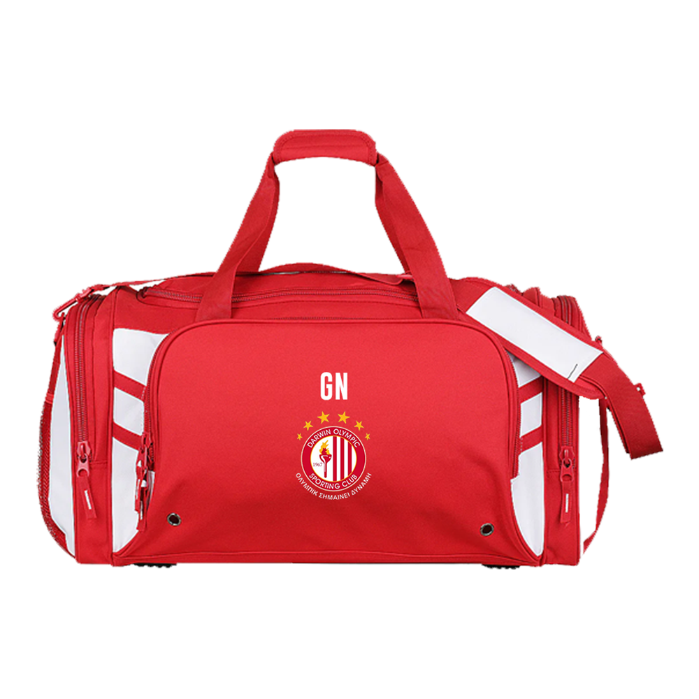 Darwin Olympic SC - Kit Bag - Red/White