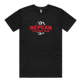 Nepean FC - Supporter Tee - Black/Red