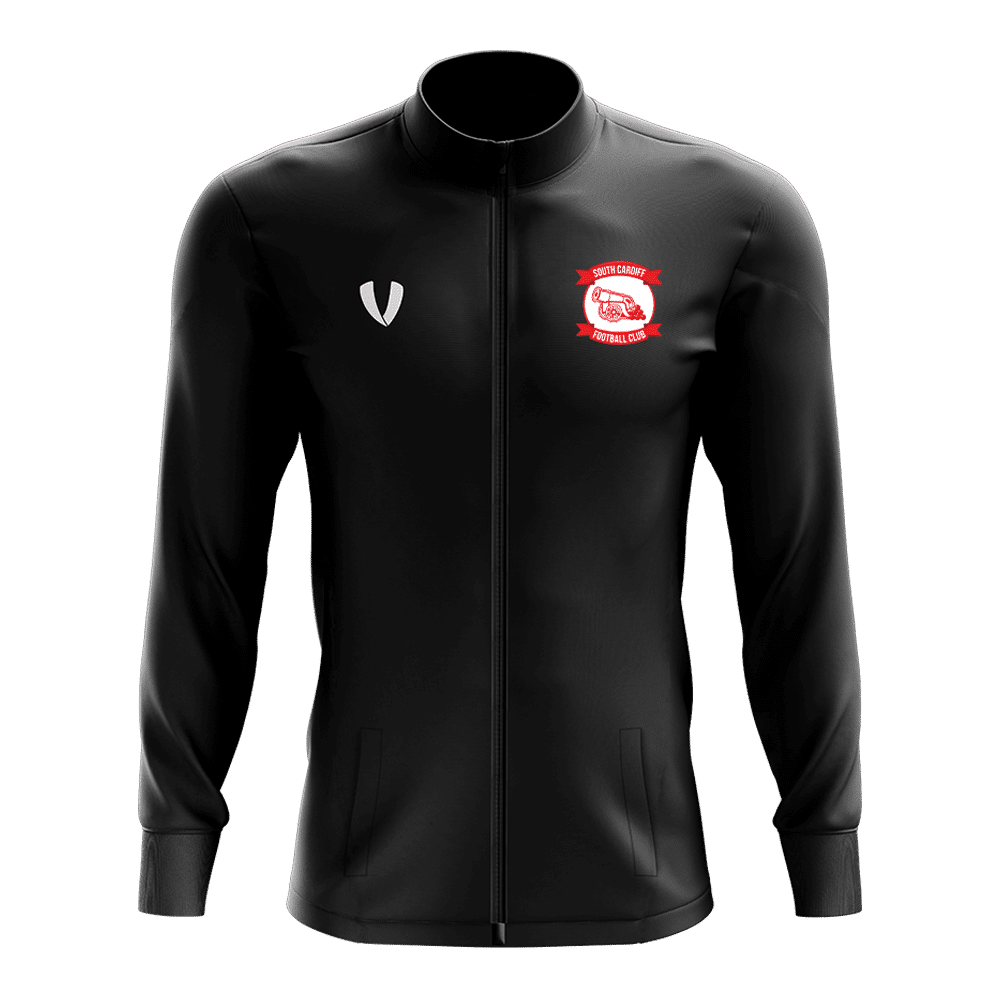 South Cardiff Club Tracktop - Black