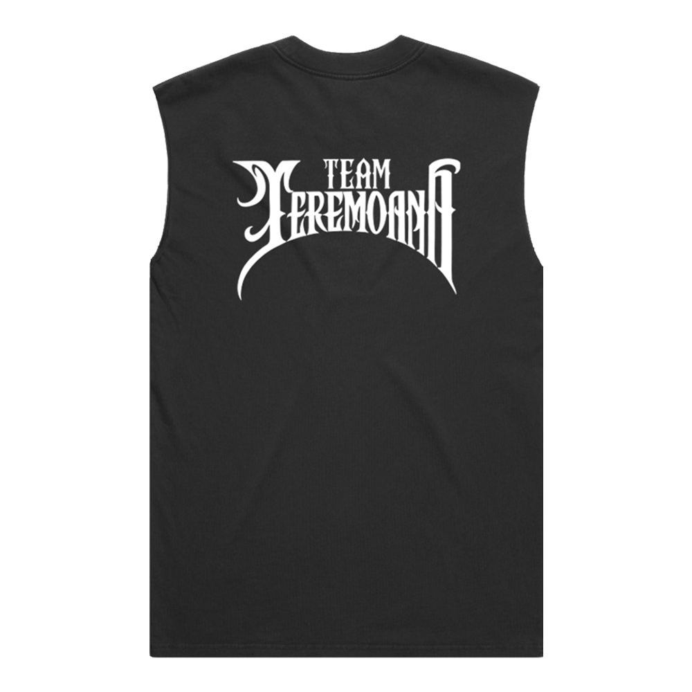 Team Teremoana - Tank Top - Faded Black