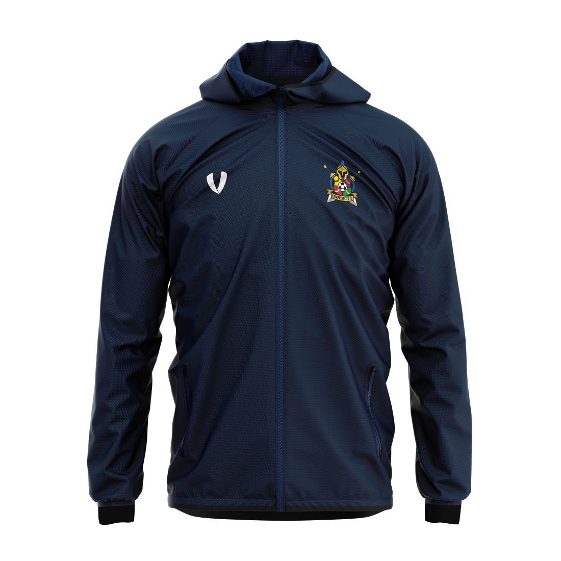 Gympie United FC - Tech Spray Jacket - Navy