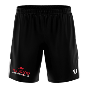 Illaroos FC - CHARGE-SHORTS-BLACK - FRONT