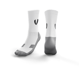 LUX-FIT Socks - White / Grey