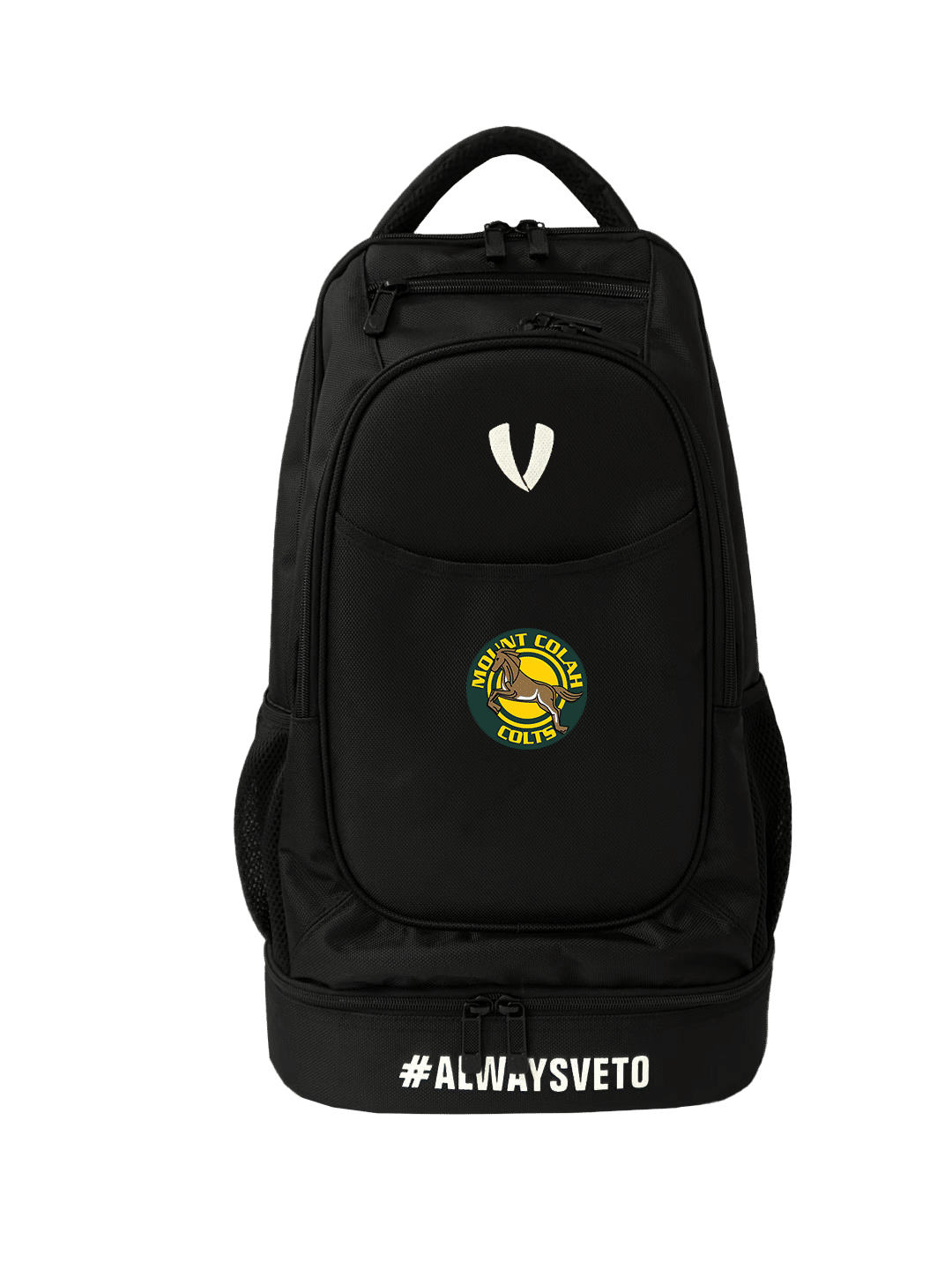 MC - ACADEMY BACK PACK - BLACK - FRONT