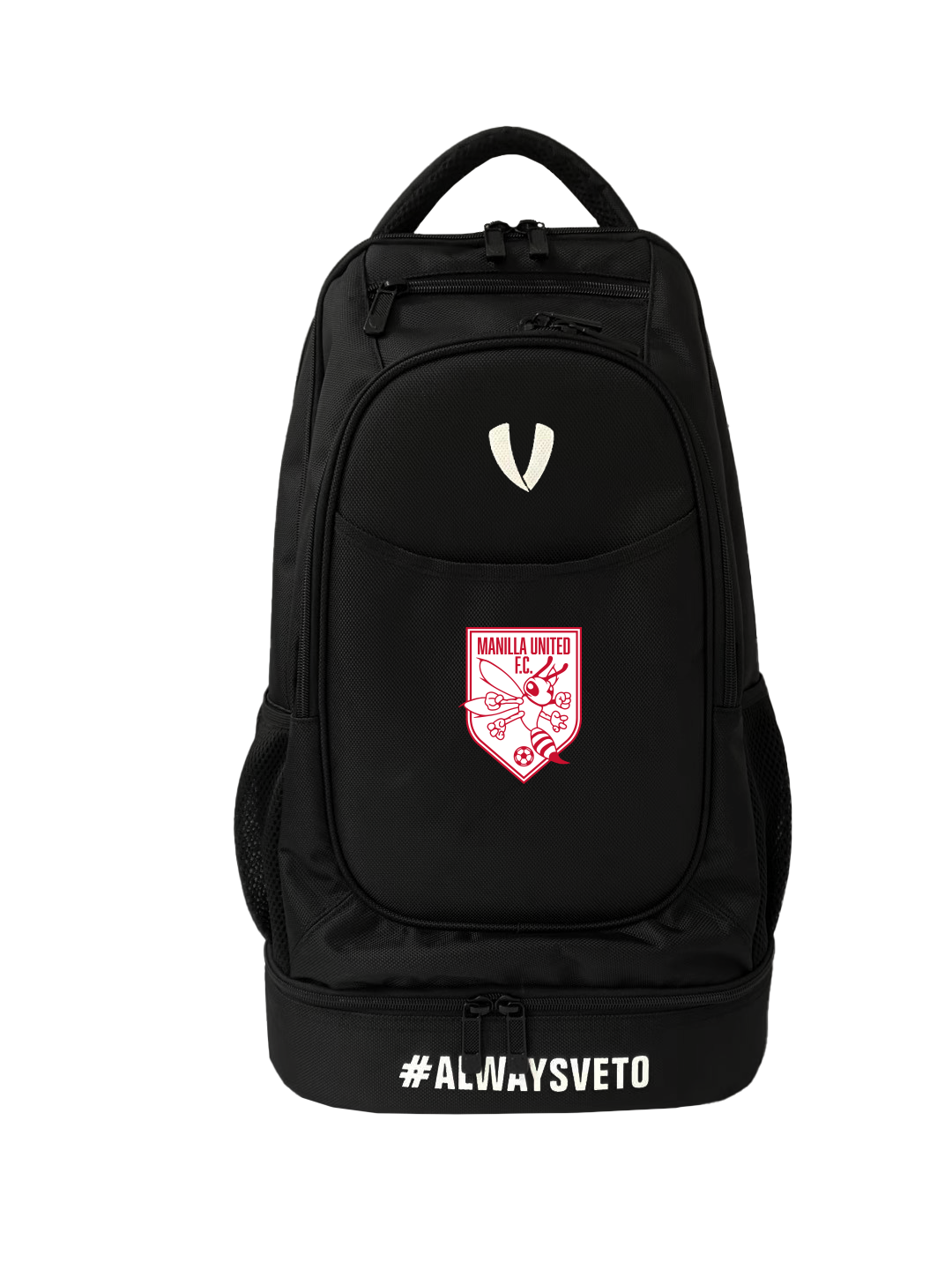 Manilla United FC - Backpack - Black