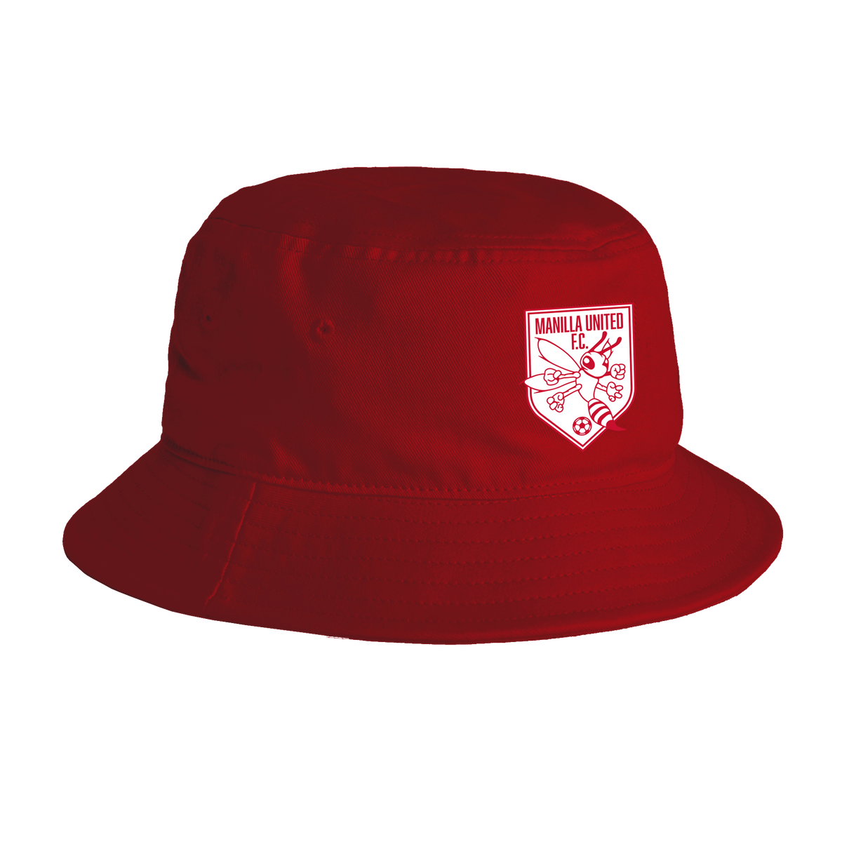 Manilla United FC - Bucket Hat - Red