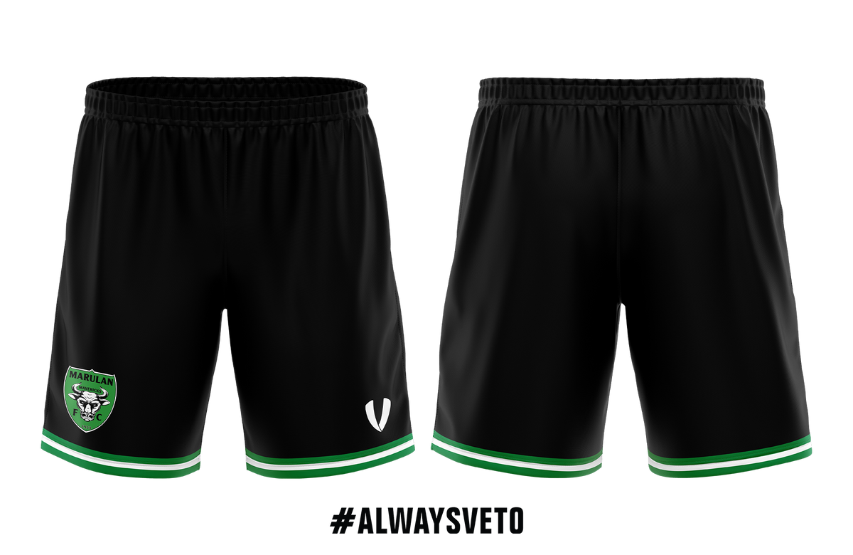 Marulan FC - Playing Shorts - Black