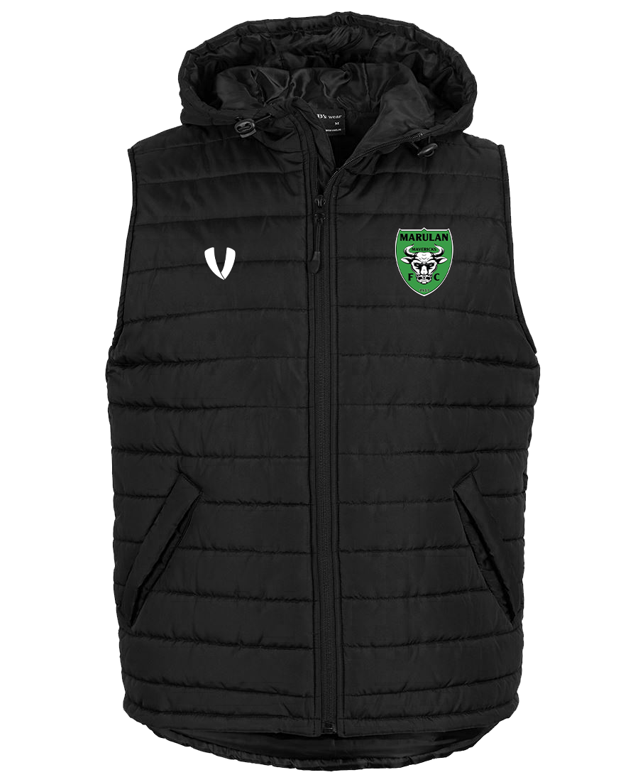 Marulan FC - Puffer Vest - Black